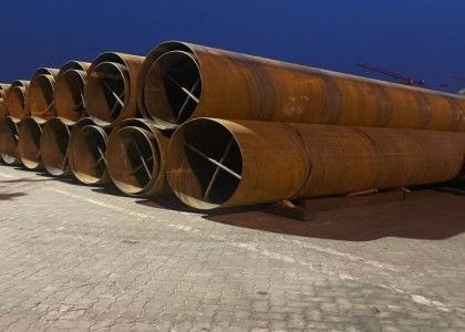 API API EN BS Standard SSAW Pipe per la costruzione di ponti con servizio di saldatura