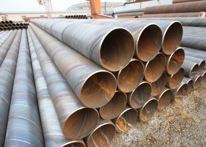 Tubi di acciaio SSAW a parete oliati da 5 mm-25,4 mm per la distribuzione di liquidi a bassa pressione