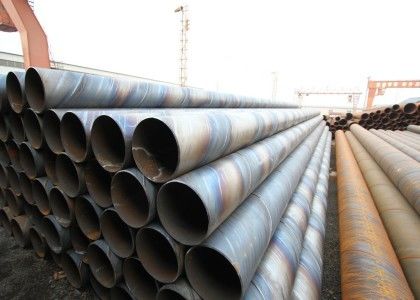 219.1 mm a 2540 mm di diametro esterno SSAW tubo in acciaio per il trasporto idrico