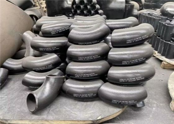 ASME B 16.9 Fittings per tubi in acciaio per dimensioni senza cuciture 1/2''-12' in alta domanda