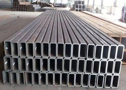 ASTM A500 Sezioni vuote di acciaio rettangolare con servizio di lavorazione del decollaggio e superficie di colore
