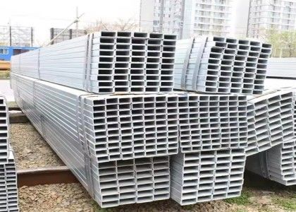 Q235 Sezioni vuote in acciaio con foratura per tubi di servizio di lavorazione della saldatura