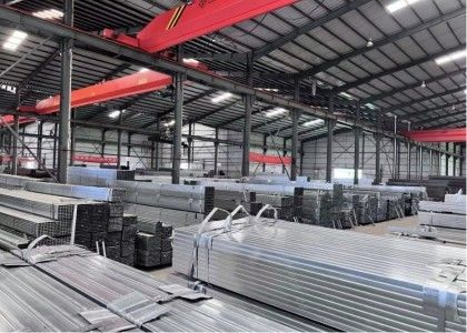 Sezioni vuote in acciaio standard JIS con rivestimento pre-galvanizzato 40-80 g/m2 e diametro interno 1-20 mm
