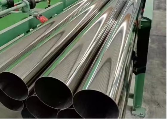 Tubi senza cuciture di acciaio inossidabile a forma rotonda con standard ASTM A249