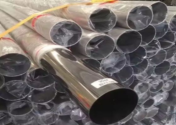 Tubi in acciaio inossidabile ASTM A554 con gamma di dimensioni da 1/4 pollice a 48 pollici e spessore da 0,3 mm a 150 mm