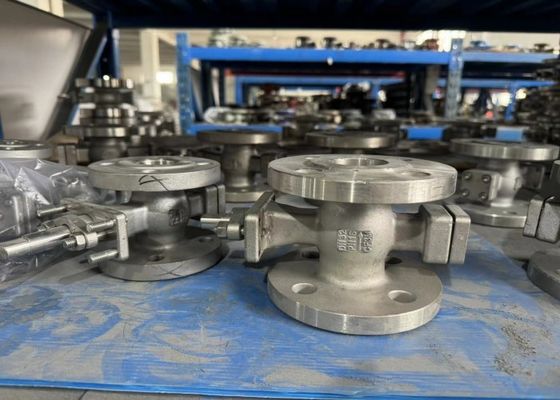 Valvole in acciaio ad alte prestazioni da 1/2 pollice con cuneo singolo / cuneo doppio per l'industria