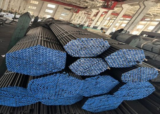 GB/T8162 Tubo di acciaio senza cuciture standard con verniciatura nera e tolleranza del ±10% nel processo di produzione laminato a caldo