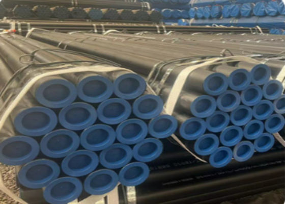 Tubo di acciaio ASTM A53 SMLS con tolleranza ±5% e processo di produzione per estrusione a caldo