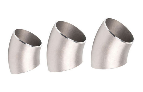 45° Fittings per tubi inossidabili a tecnica di piegatura a freddo per applicazioni pesanti