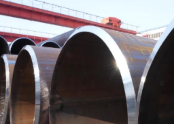 Tubo in acciaio al carbonio ERW con finitura di superficie nera / galvanizzata / vernice