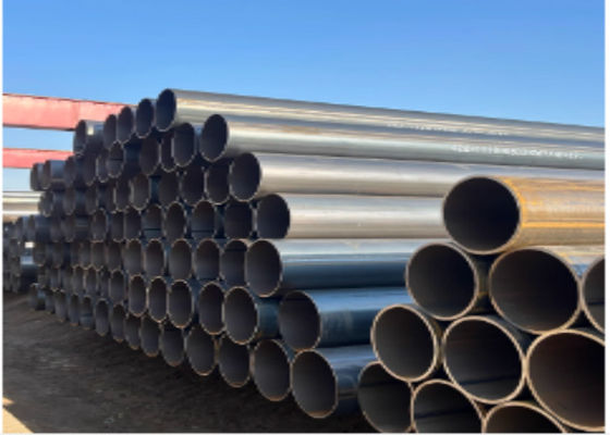 Tubo di acciaio ERW standard ASTM A500 per acciaio a bassa lega a forma rettangolare