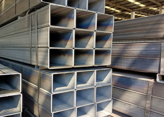 6.4M Lunghezza tubo in acciaio galvanizzato saldato finitura superficiale nuda per saldatura a frequenza