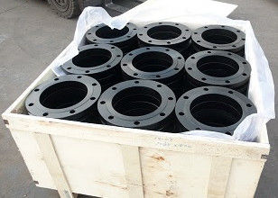 Flanche in acciaio per superficie di vernice nera di classe 600 per sistemi di distribuzione del gas