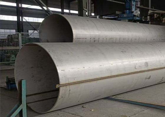 Tubo in acciaio LSAW ASTM A252 con linea di saldatura longitudinale e spessore da 5mm a 50mm