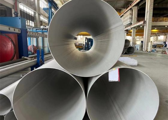 Tubo in acciaio inossidabile LSAW per costruzioni pesanti di linee saldate longitudinali