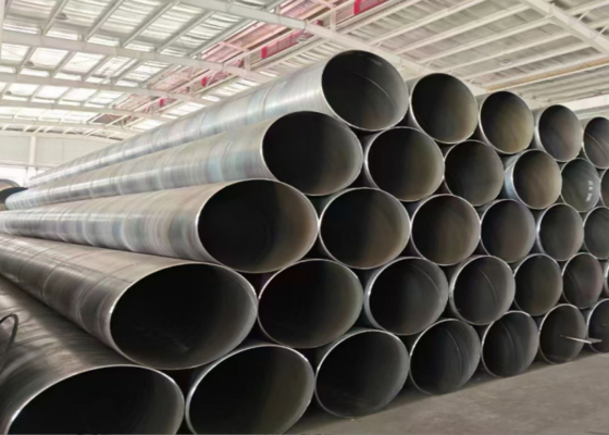 Tubo di acciaio SSAW 219.1-2540 mm per la costruzione e la consegna di petrolio