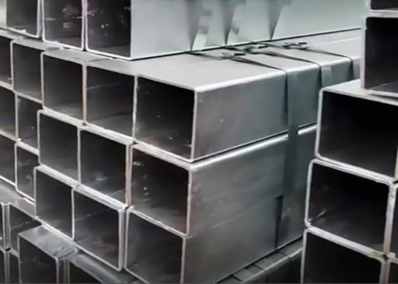 S235JR Sezioni vuote in acciaio da 10 mm a 500 mm con prova idraulica