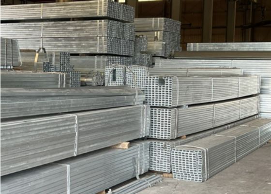 Sezioni vuote in acciaio da 10x10 mm a 500x500 mm di grado Q195-235