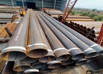DIN EN 10210 Carbon Steel ERW Steel Pipe with Thickness Tolerance +/- 0.2% for Boiler Pipe Applications in Round/Square/Rectangle Shapes