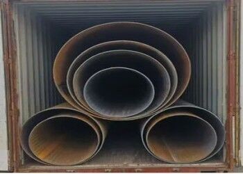 Tubo in acciaio LSAW con spessore della parete 5 mm-50 mm e diametro esterno 355,6 mm-2320 mm con rivestimento 3PE