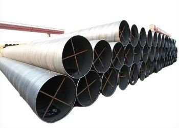 Tubo in acciaio LSAW con diametro esterno 355,6 mm-2320 mm, spessore della parete 5 mm-50 mm e rivestimento in 3PE per il trasporto di fluidi durevoli