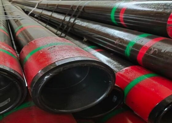 Tubo di acciaio senza saldatura di grado P110 conforme alle specifiche API 5CT e alle norme ISO 11960