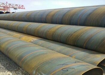 Tolleranza ±5% per tubi in acciaio SSAW con spessore della parete compreso tra 5 mm e 25,4 mm per il trasporto di fluidi nei sistemi di condotte