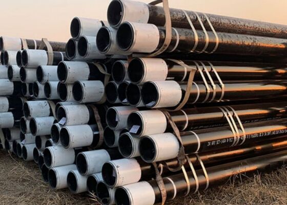 Tubo di involucro in acciaio al carbonio con estremità a filo maschio/femmina e spessore da 2,11 mm a 300 mm per gli standard API5CT N80 L80 P110