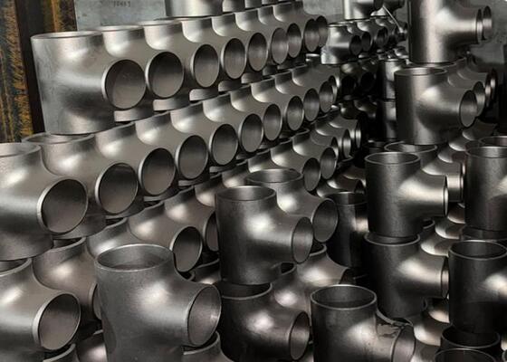 Fittings per tubi in acciaio inossidabile ad alta resistenza alla corrosione con connessione di saldatura a coda e trattamento superficiale galvanizzato