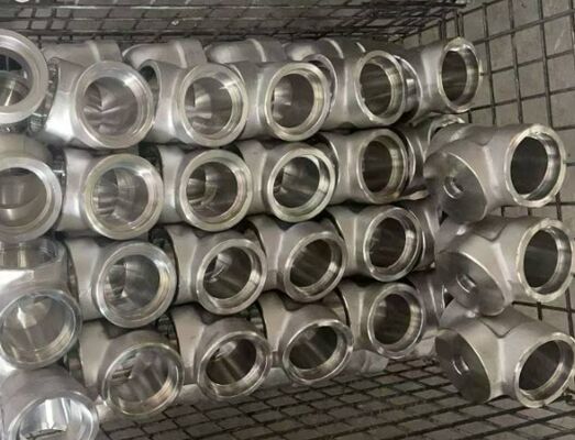 Fittings per tubi in acciaio ad alta resistenza alla corrosione con tolleranza di lavorazione di precisione +/- 0,01 mm e supporto OEM personalizzato