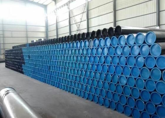 Tubo in acciaio senza saldatura conforme all'API 5L con spessore della parete da 2 mm a 60 mm e rivestimento FBE per applicazioni industriali