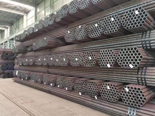 Tubo di acciaio senza saldatura A106 Gr.B con spessore della parete da 2 mm a 60 mm per le industrie petrolifere, del gas e petrolchimiche