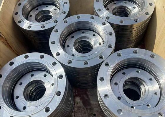 Flangelli di saldatura in acciaio forgiato con collegamento a scivolo per progetti di condotte