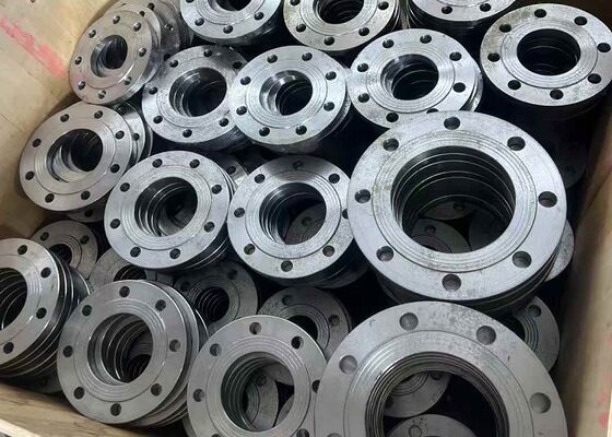 Flangelli di saldatura in acciaio forgiato con collegamento a scivolo per progetti di condotte