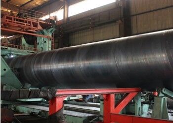 219.1 mm   2540 mm di diametro esterno SSAW tubo di acciaio con lunghezza 6M/12M e rivestimento 3PE per il settore energetico