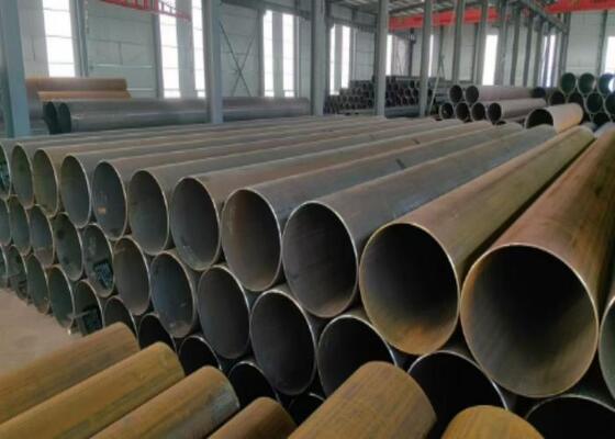 Tubo in acciaio LSAW con diametro esterno da 355,6 mm a 2320 mm e spessore della parete da 5 mm a 50 mm per la costruzione di impianti