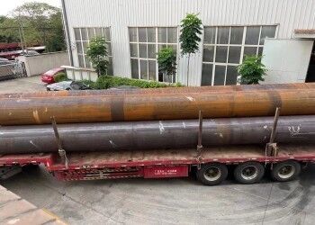 Tubo in acciaio LSAW conforme allo standard API 5L con rivestimento epossidico catrame di carbone e diametro esterno da 355,6 mm a 2320 mm per il trasporto di petrolio, gas e acqua